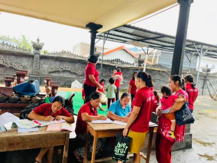 KEGIATAN RUTIN POSYANDU BANJAR DINAS CELAGI BATUR